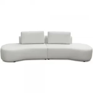 SOFA ORGANICO LUNAR TECIDO LINHO PARMA COR 01 GRADE C