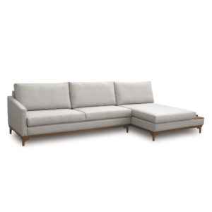SOFA FIXO ELEN TECIDO VELUDO ARGO GRADE B