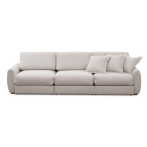 SOFA ZENNY RETRATIL E RECLINAVEL TECIDO VELUDO