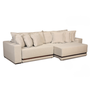 SOFA RETRATIL MANUELA LINHO CRU GRADE C
