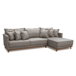 SOFA FIXO LAUREN TECIDO LINHO SOFT GRADE C